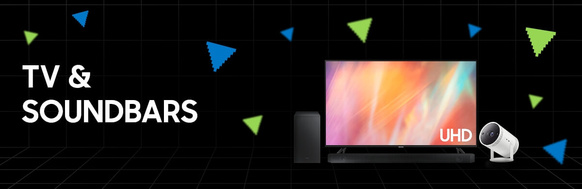 Samsung Black Friday Cyber Monday eCommerce banner design - TV Banner
