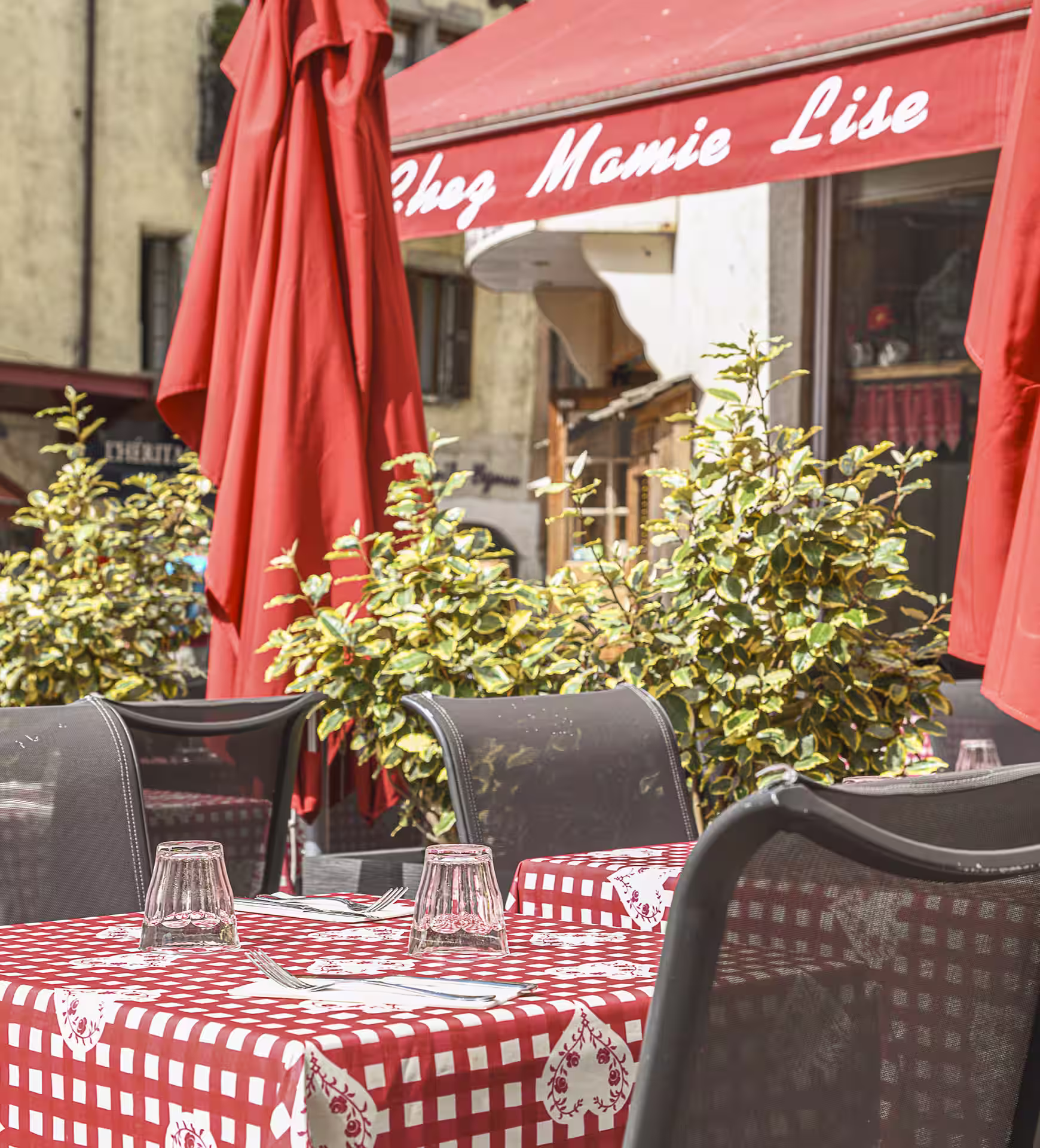 Interieur du restaurant Mamie Lise à Annecy