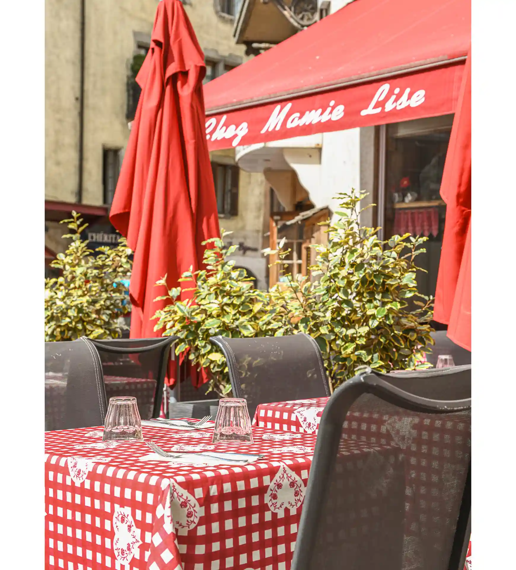 Interieur du restaurant Mamie Lise à Annecy