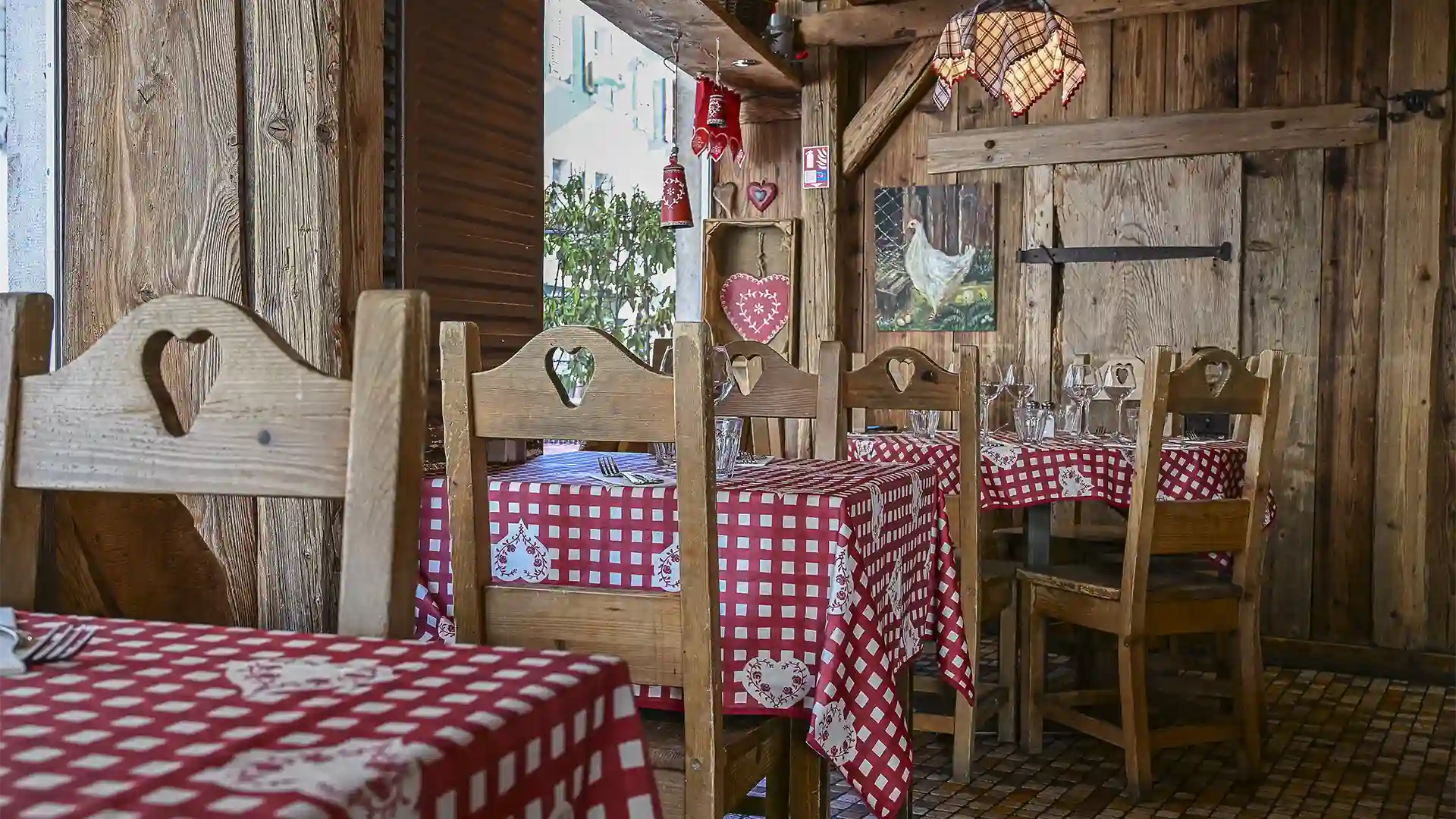 salle du restaurant Chez Mamie Lise