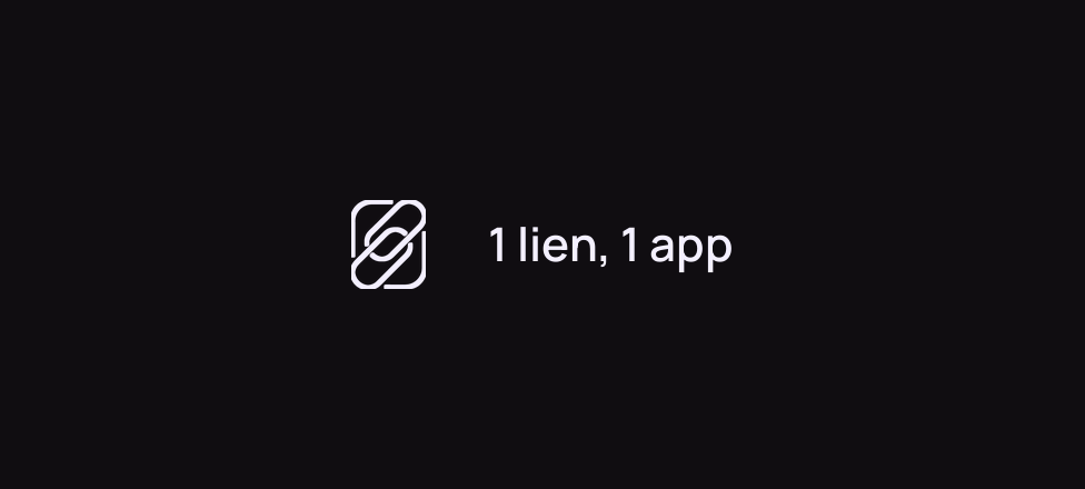 Un lien, une app : le link in bio installable