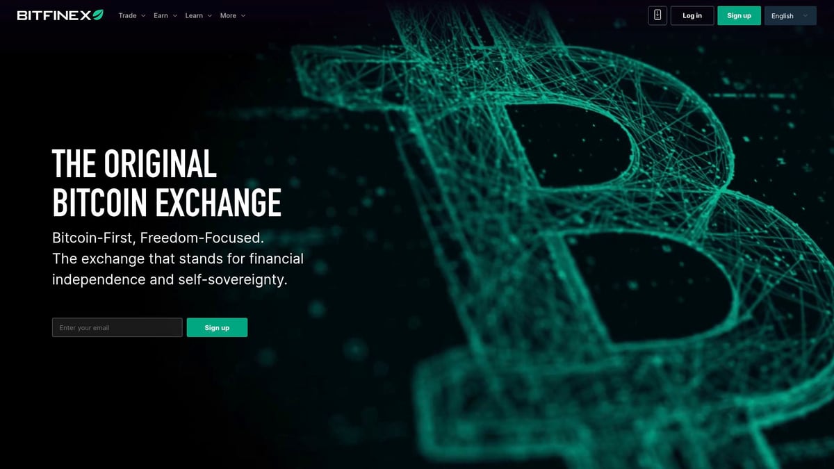 8 Best Top Exchange Cryptocurrency Platforms for 2025 - Bitfinex