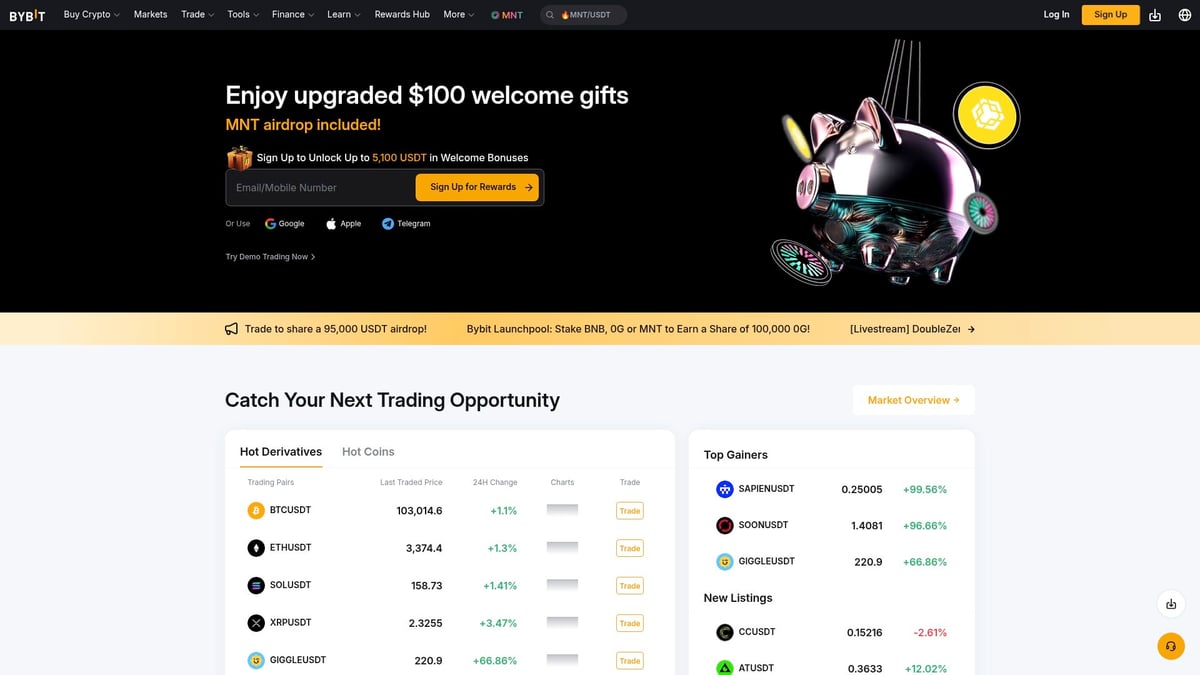 8 Best Top Exchange Cryptocurrency Platforms for 2025 - Bybit