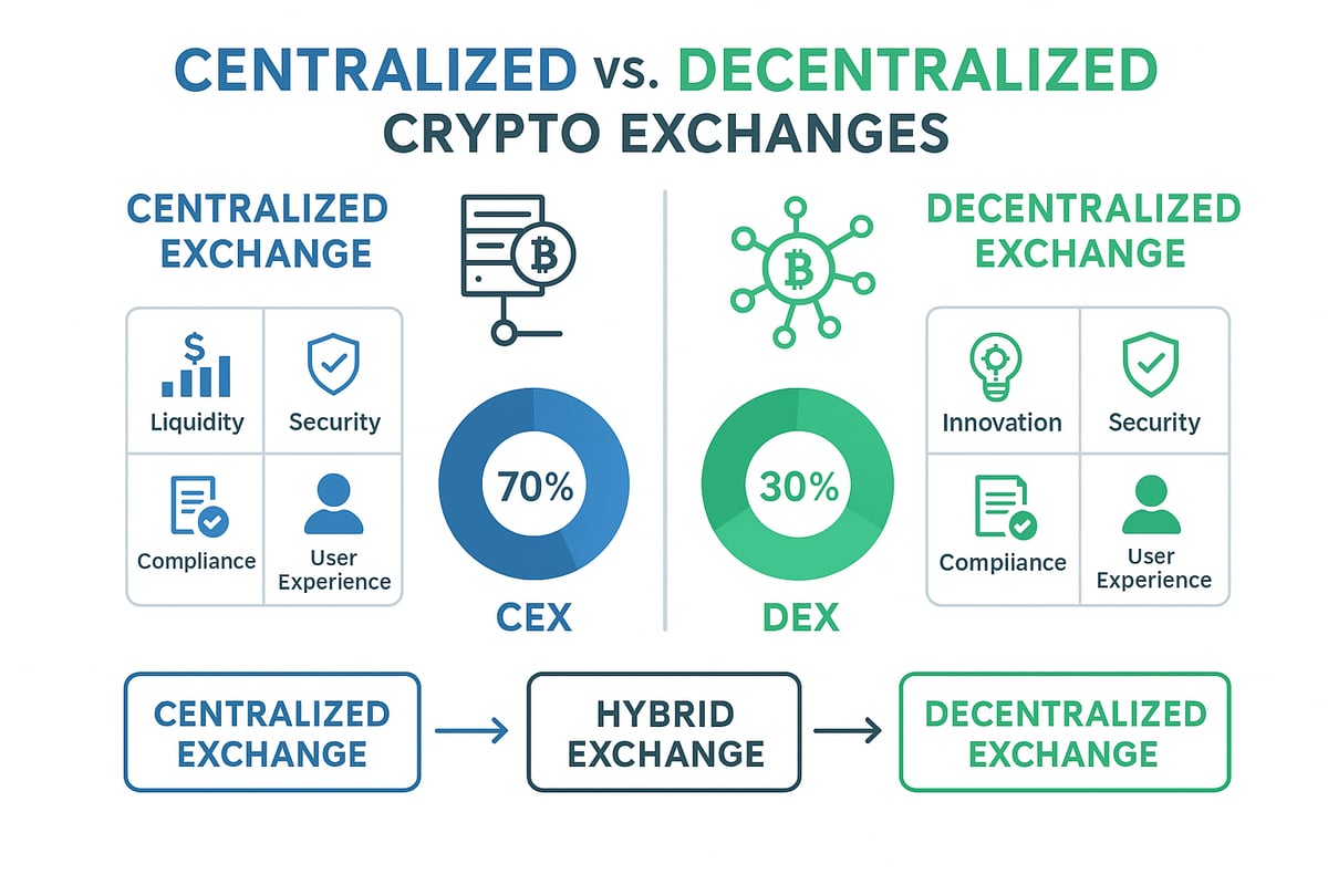 Centralized vs. Decentralized Exchanges: Ranking Challenges and Opportunities
