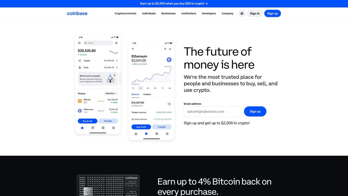 Top 7 Exchange Crypto Best Platforms for 2025 - Coinbase