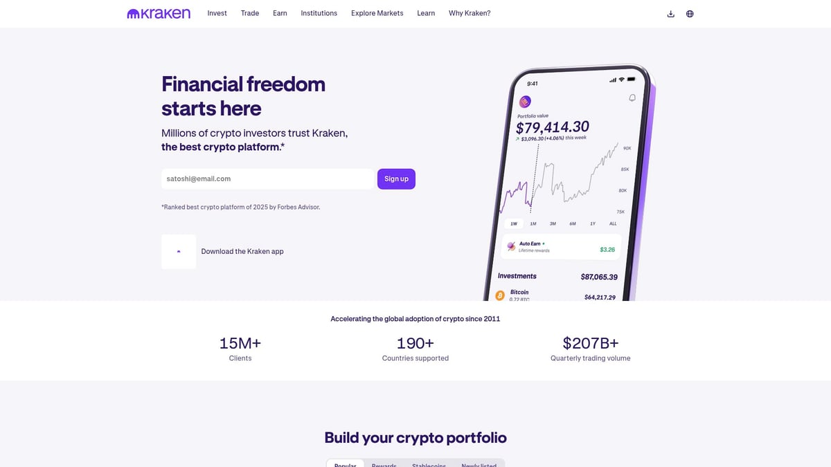 7 Essential Best Exchange for Crypto Trading Picks in 2025 - Kraken