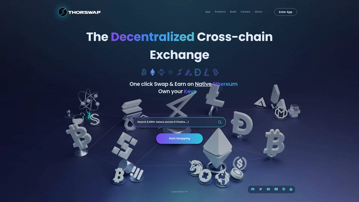 7 Essential Best Crypto Swap Exchange Picks for 2025 - THORSwap