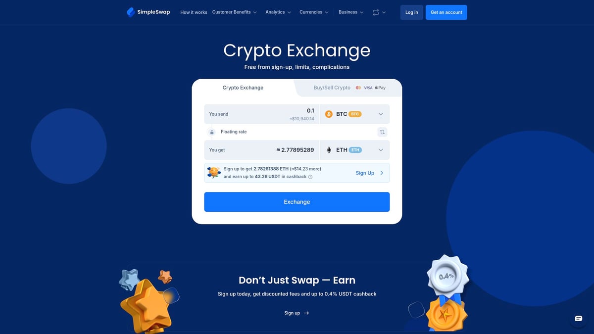 7 Essential Best Crypto Swap Exchange Picks for 2025 - SimpleSwap