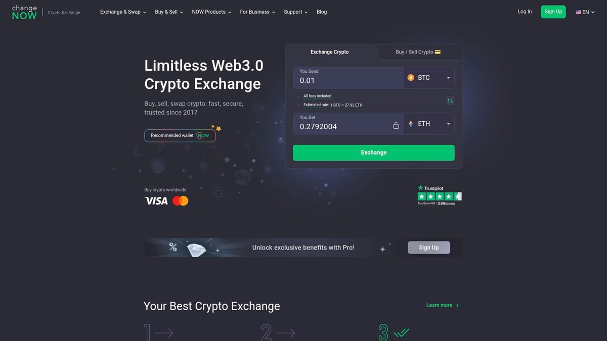 9 Essential Best Crypto Swap Site Picks for 2025 - ChangeNOW