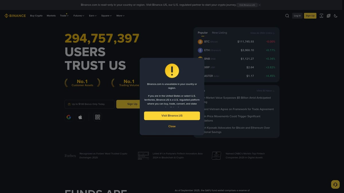 Top 7 Best Exchange Crypto Platforms to Use in 2025 - Binance