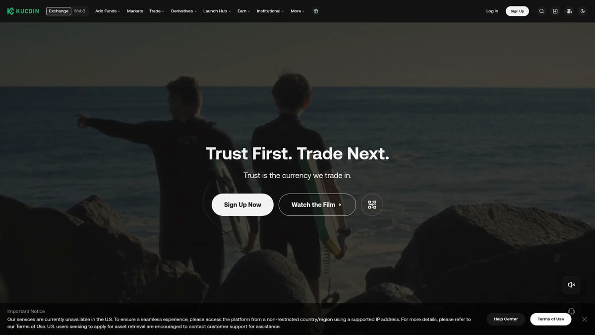 7 Essential Best Exchange for Cryptocurrency Picks in 2025 - KuCoin