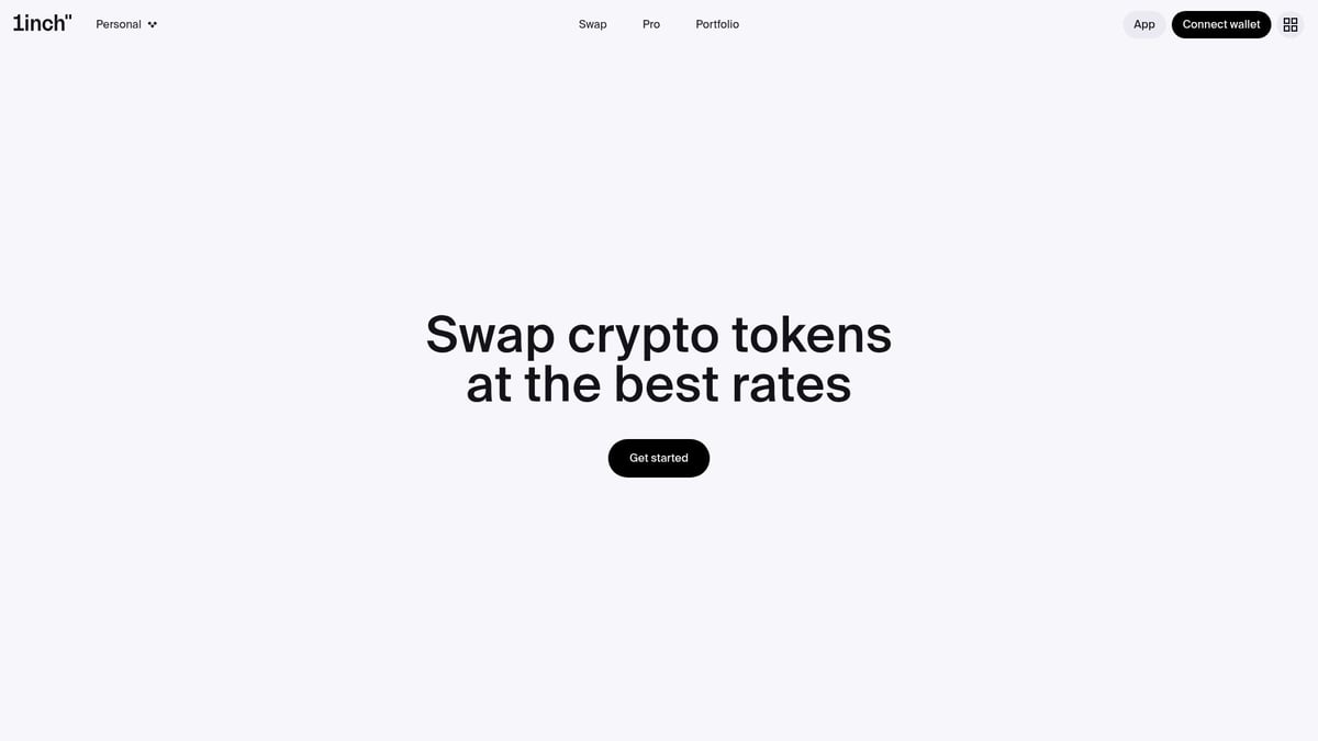 7 Best Crypto Swap Sites to Use in 2025 - 1inch