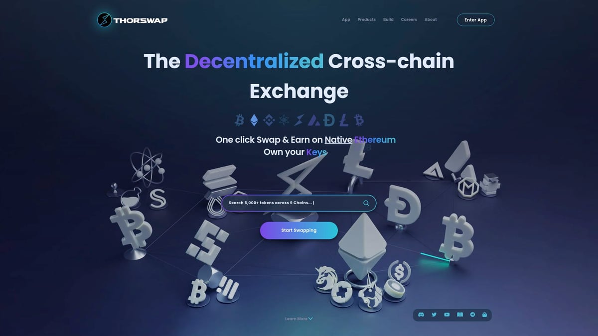7 Best Crypto Swap Sites to Use in 2025 - THORSwap
