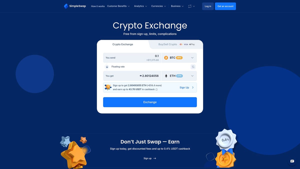 7 Best Crypto Swap Sites to Use in 2025 - SimpleSwap
