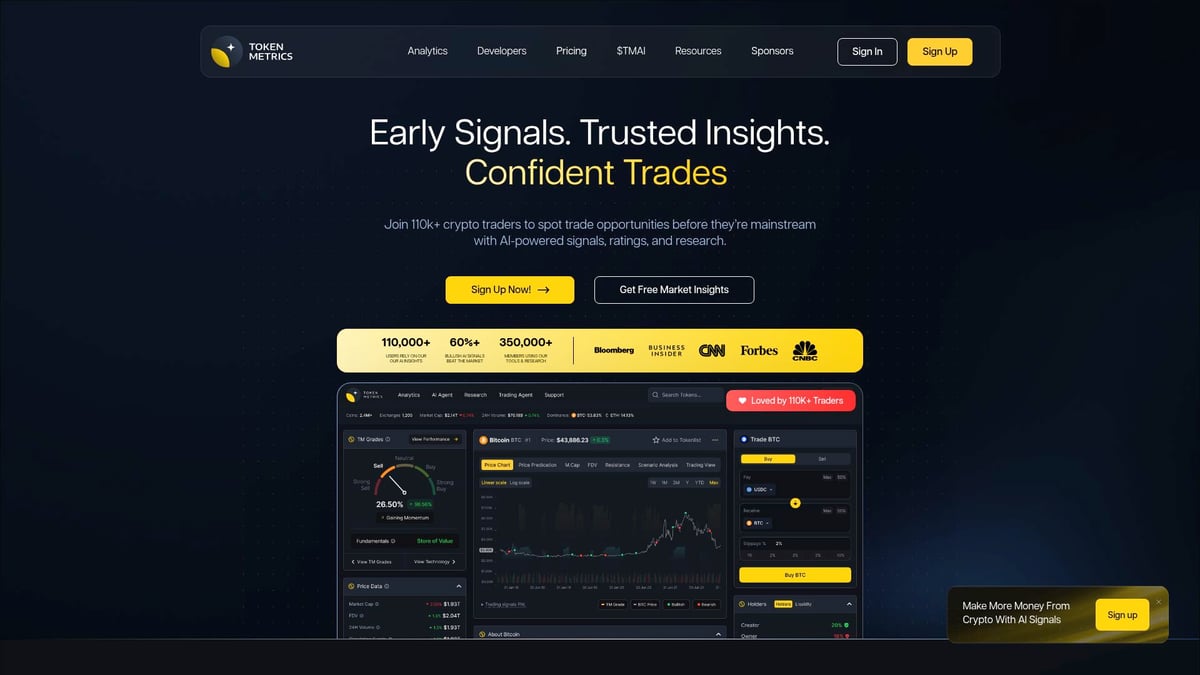 Top 10 Exchange Crypto Picks to Watch in 2025 - Token Metrics (AI-Powered Analytics & Trading)