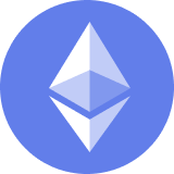 Ethereum (ETH) token icon on HoudiniSwap