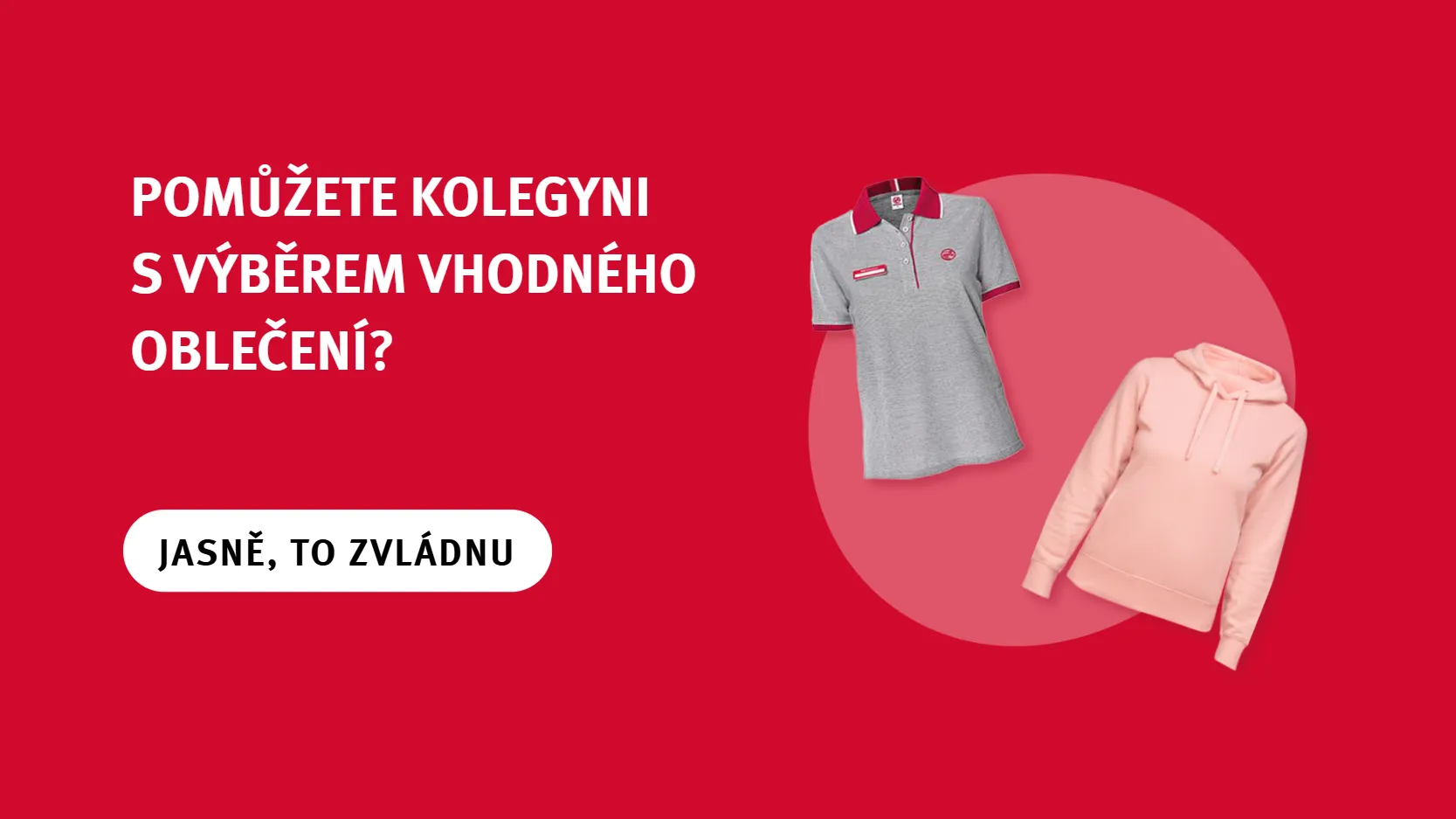 Ukázka e-learningu pro retail – pomoc kolegyni s výběrem oblečení