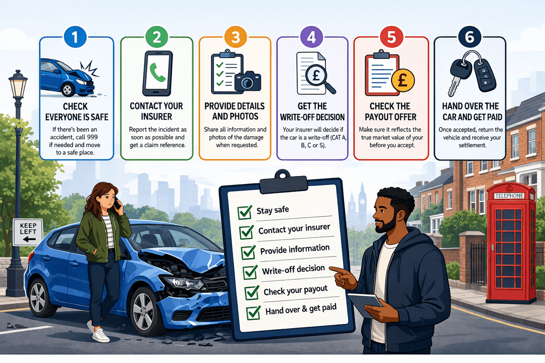 Off Guide What to do if your car is written off in the UK (step-by-step guide)