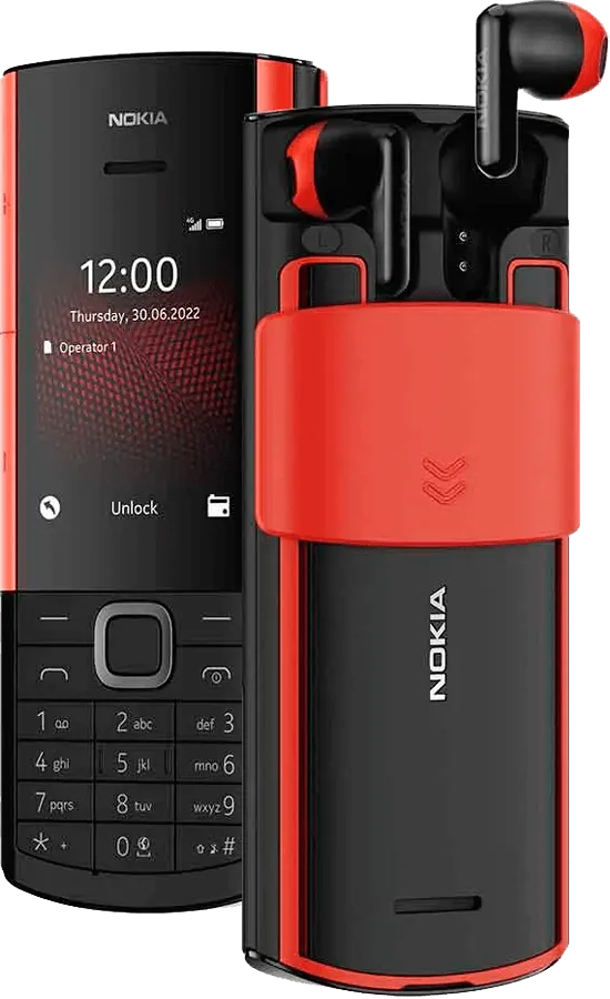 Ein Foto von dem Handy Nokia 5710.