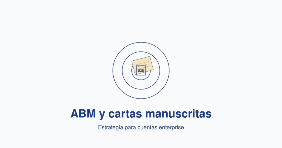 ABM con cartas manuscritas