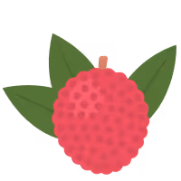 A lychee 