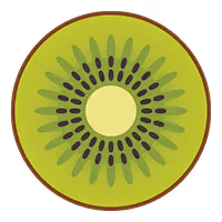 Half a kiwi