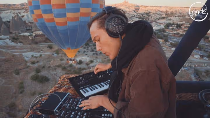 DJ Ben Böhmer in Kappadokien, Türkei (5 min)