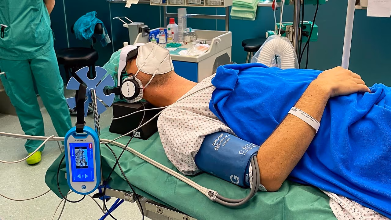 Einsatz von Videobrille bei Knie-OP – HappyMed