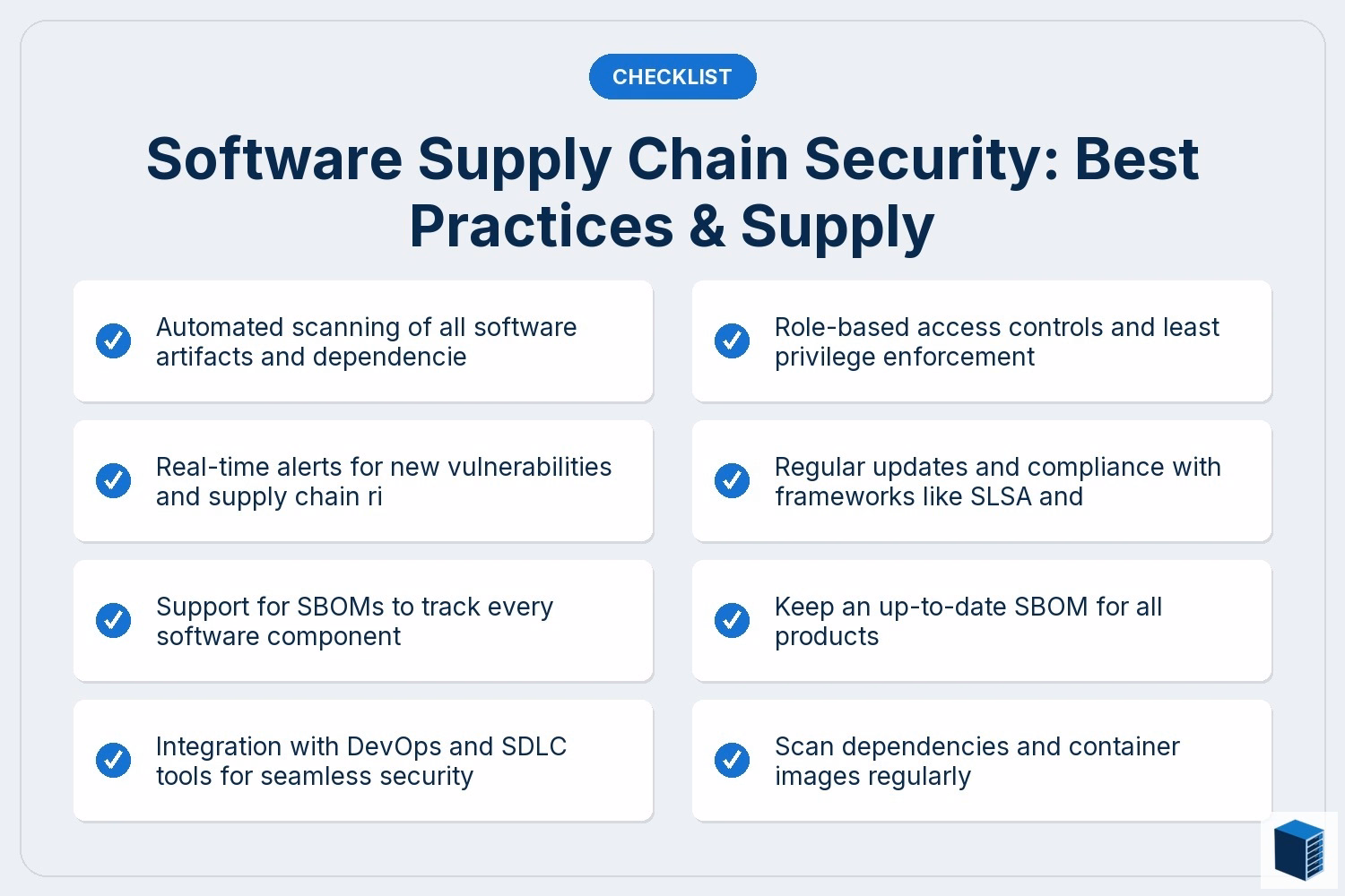 Software Supply Chain Security: Best Practices & Supply