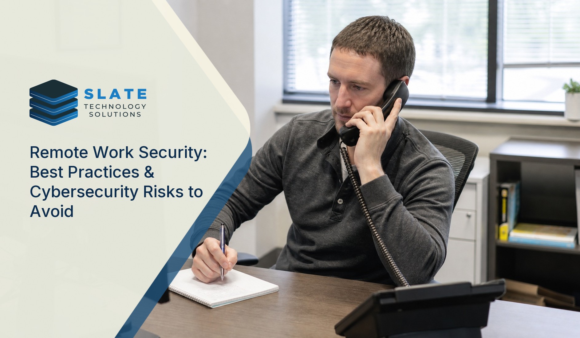 IT security agent working on his powerhouse software.