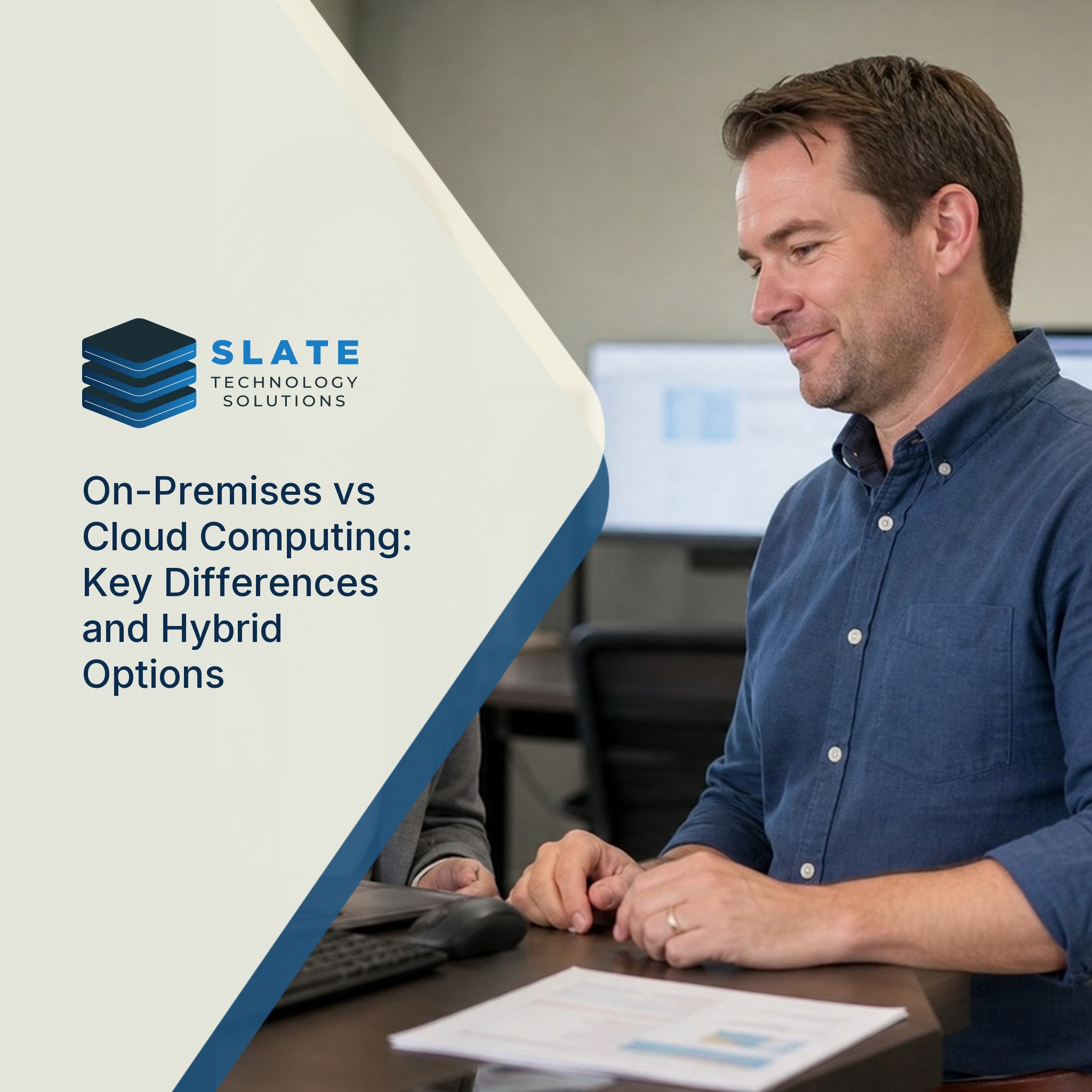 On-premises vs cloud computing blog featured image