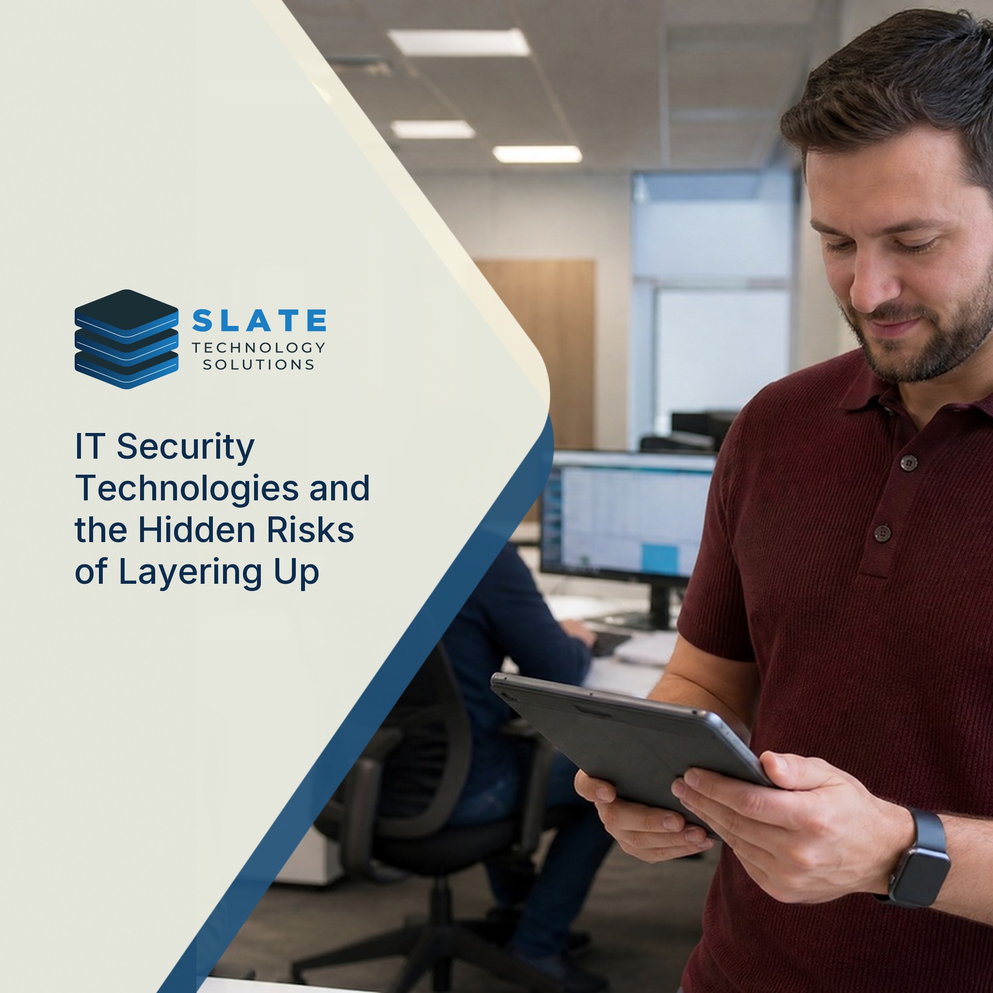 IT security technologies layered together