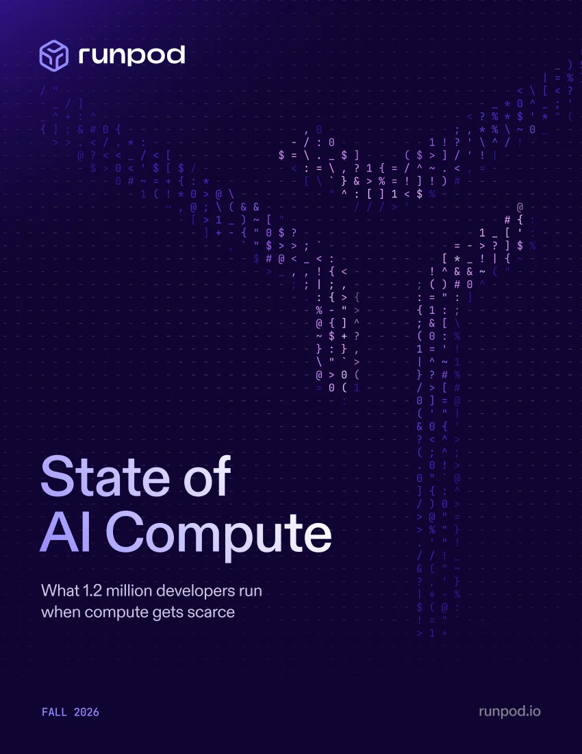 Cover of the Fall 2026 State of AI Compute report