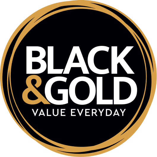 Black and Gold logo