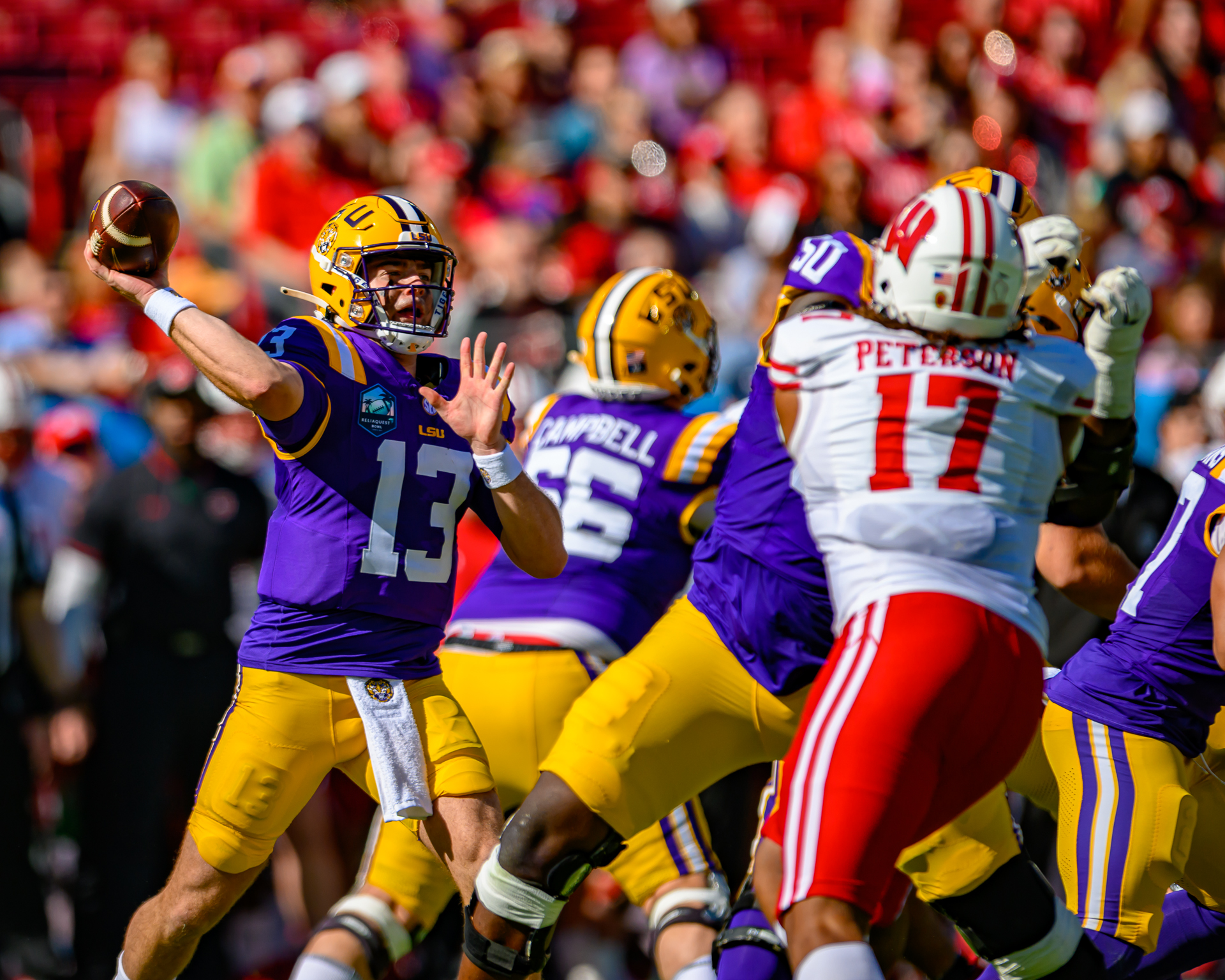 LSU Quarterback Garrett Nussmeier Leads Dramatic Comeback in 2024 Reliaquest Bowl