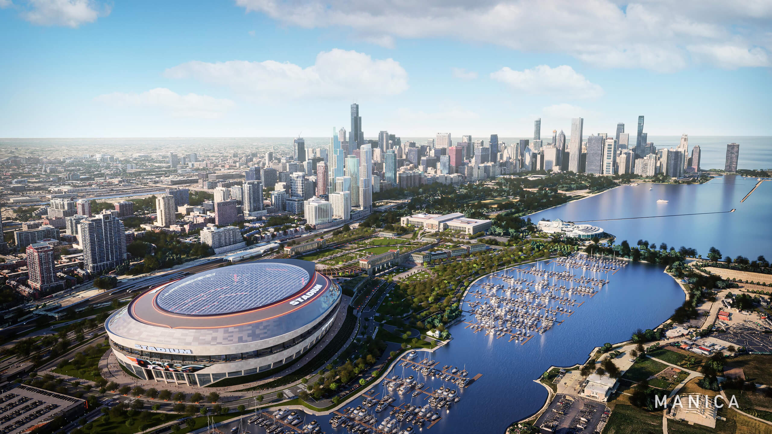 Chicago Bears Set the Stage for New Stadium Announcement Ahead of NFL Draft