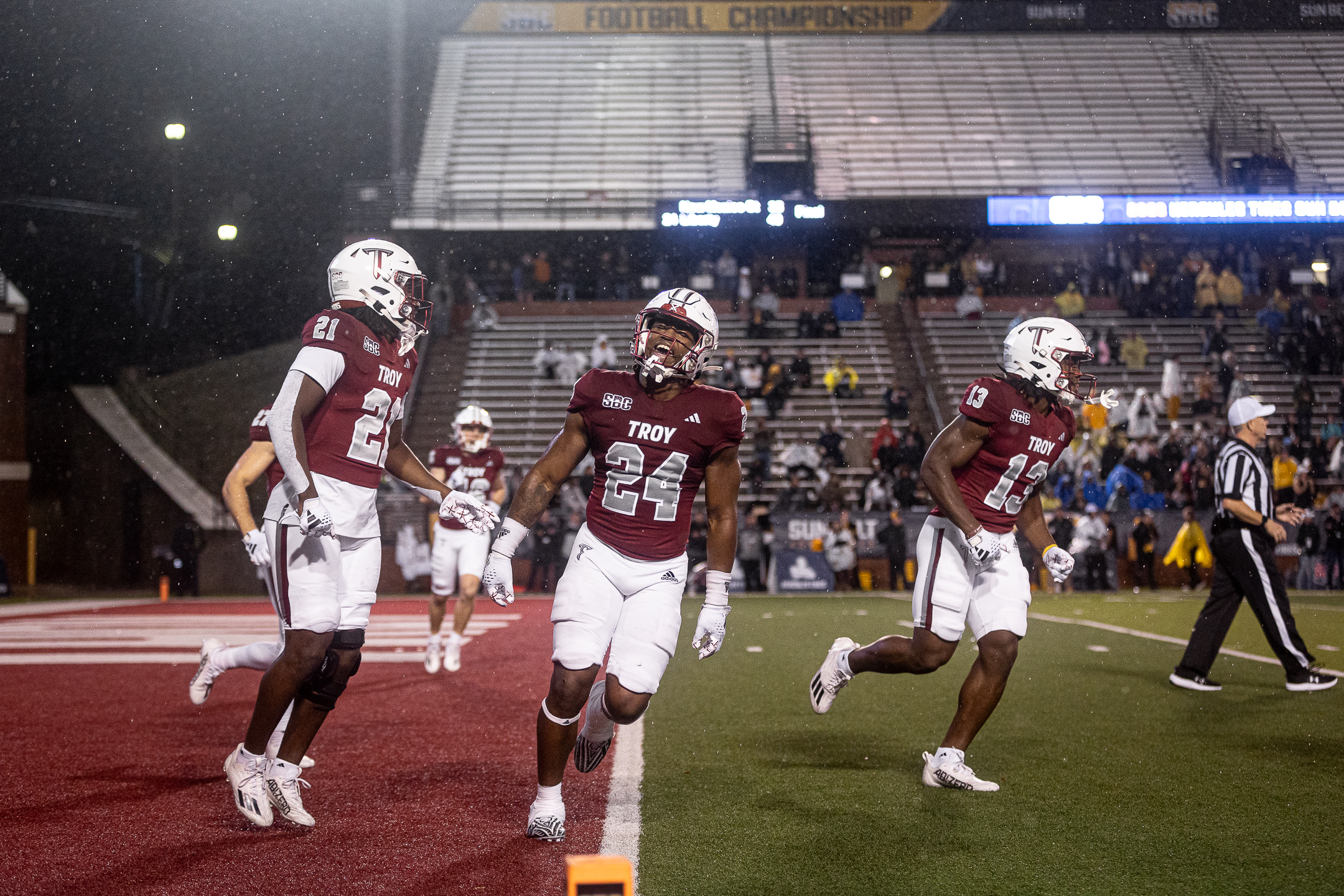 Troy Dominates App State to Secure Back-to-Back Sun Belt Football Championships