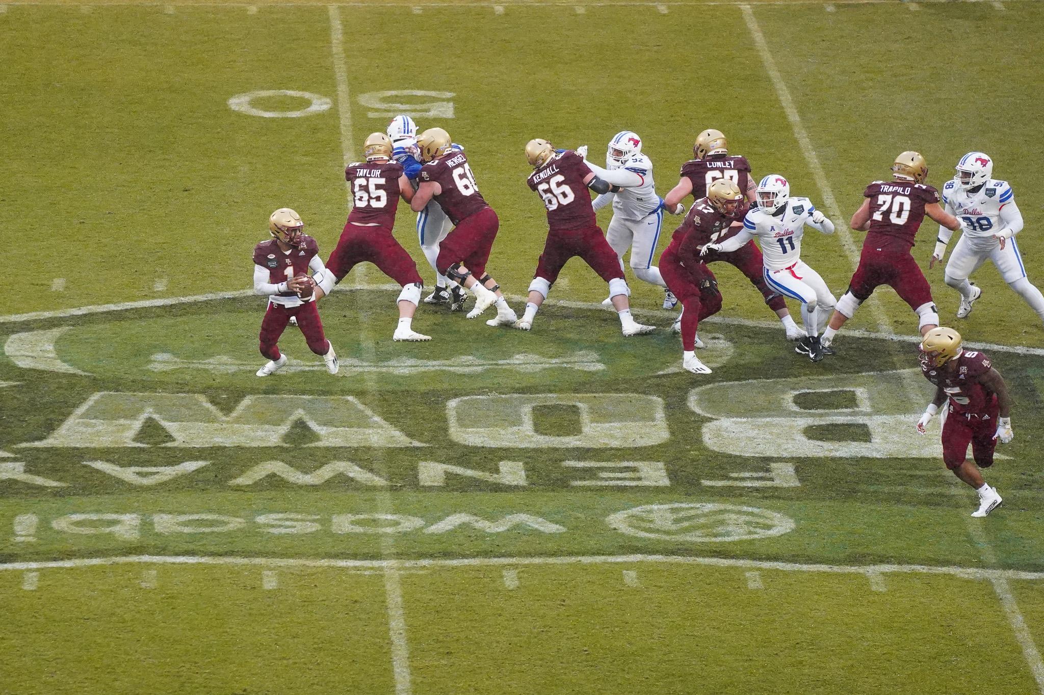 Boston College Spoils SMU's ACC Debut with Upset Victory in Wasabi Fenway Bowl