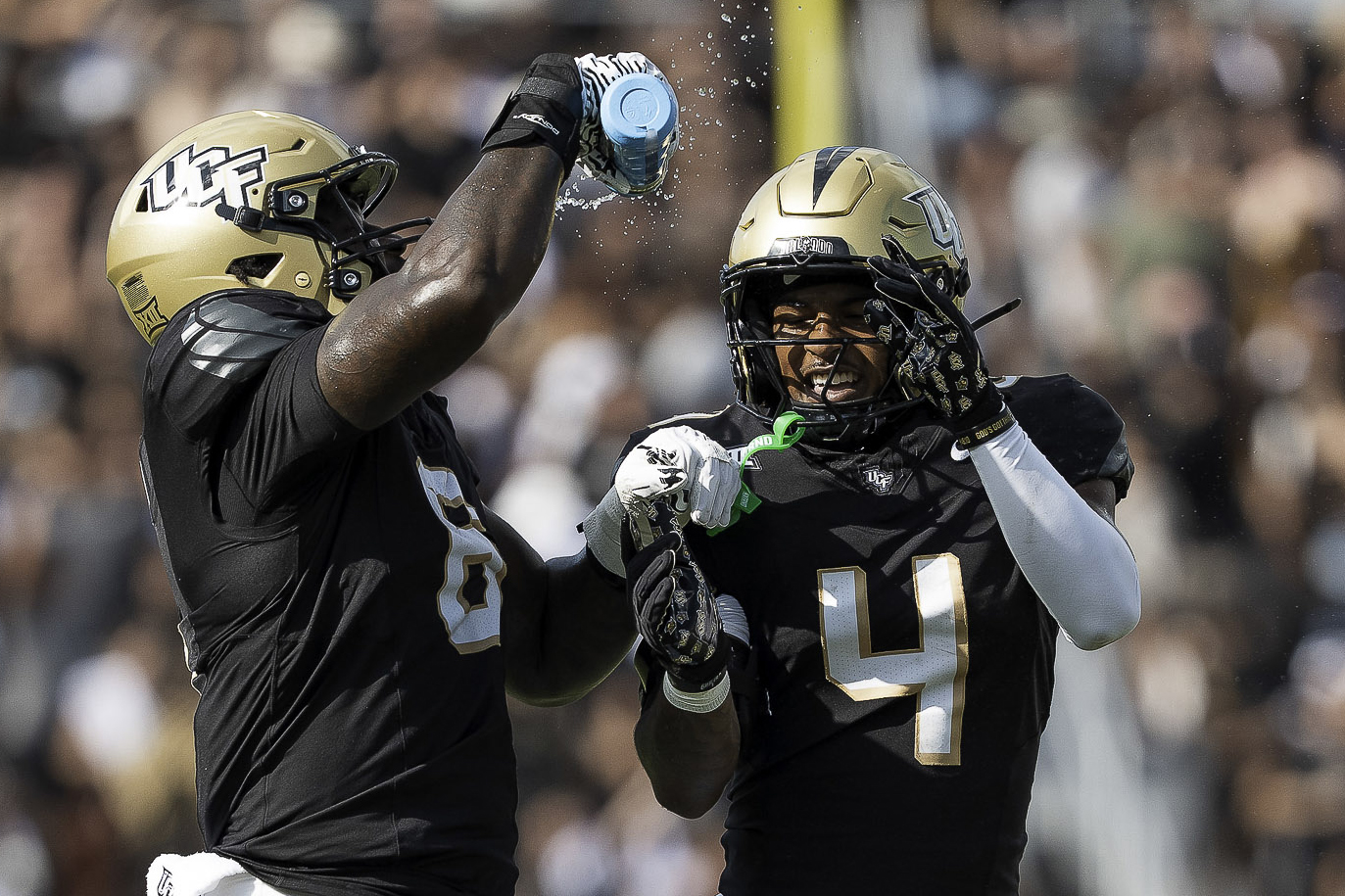 Knights Flex in 34-9 Statement Win at the Bounce House
