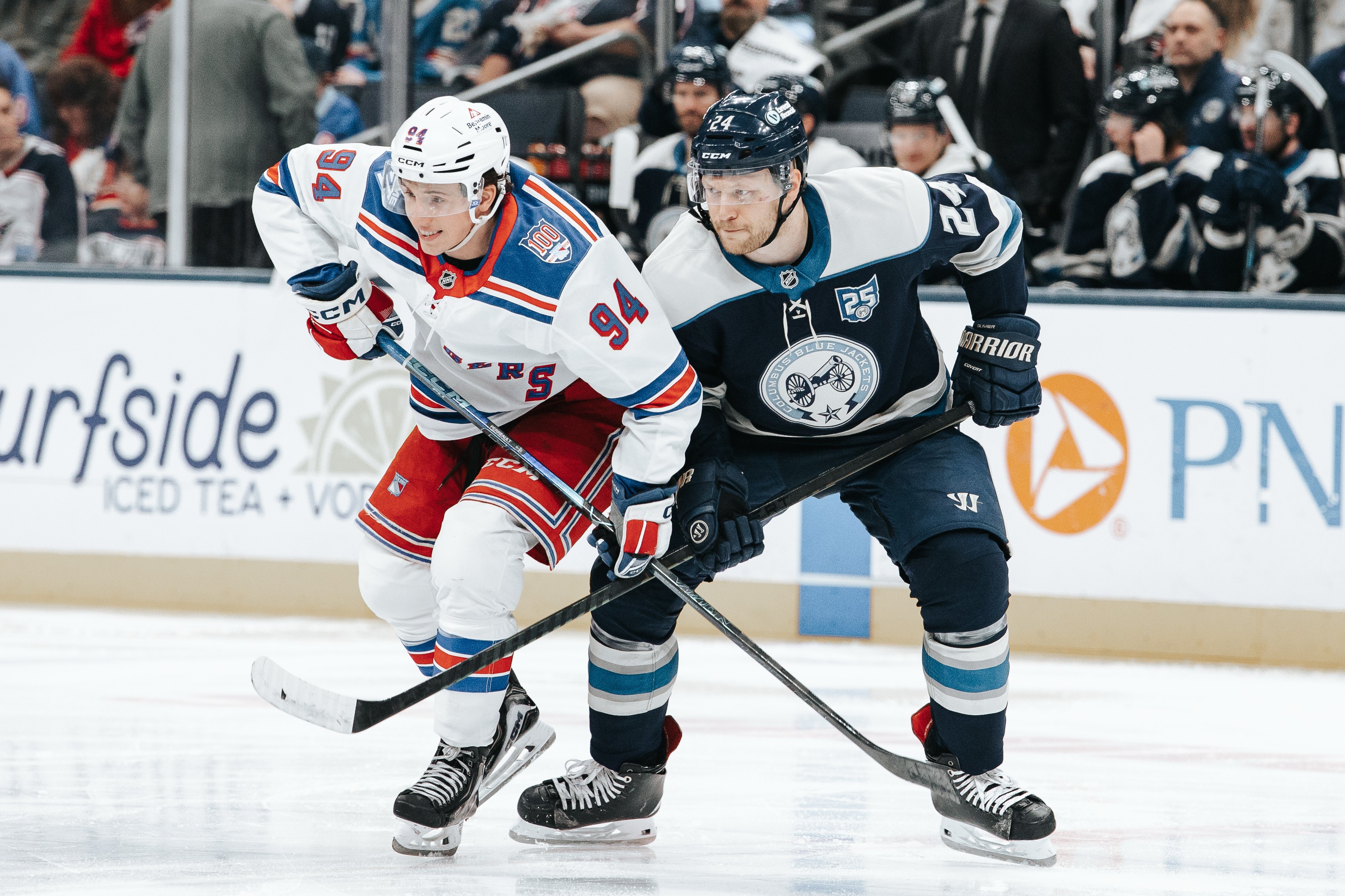 Blue Jackets vs. Rangers: Adam Fantilli’s Two-Goal Night Powers Columbus to 11-Game Point Streak
