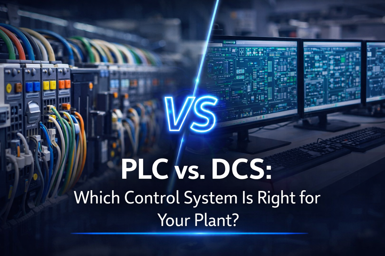 PLC vs. DCS: Which Control System Is Right for Your Plant?