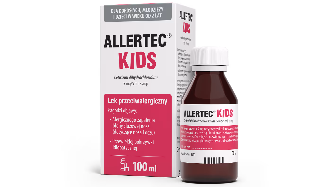 Allertec® KIDS – opakowanie
