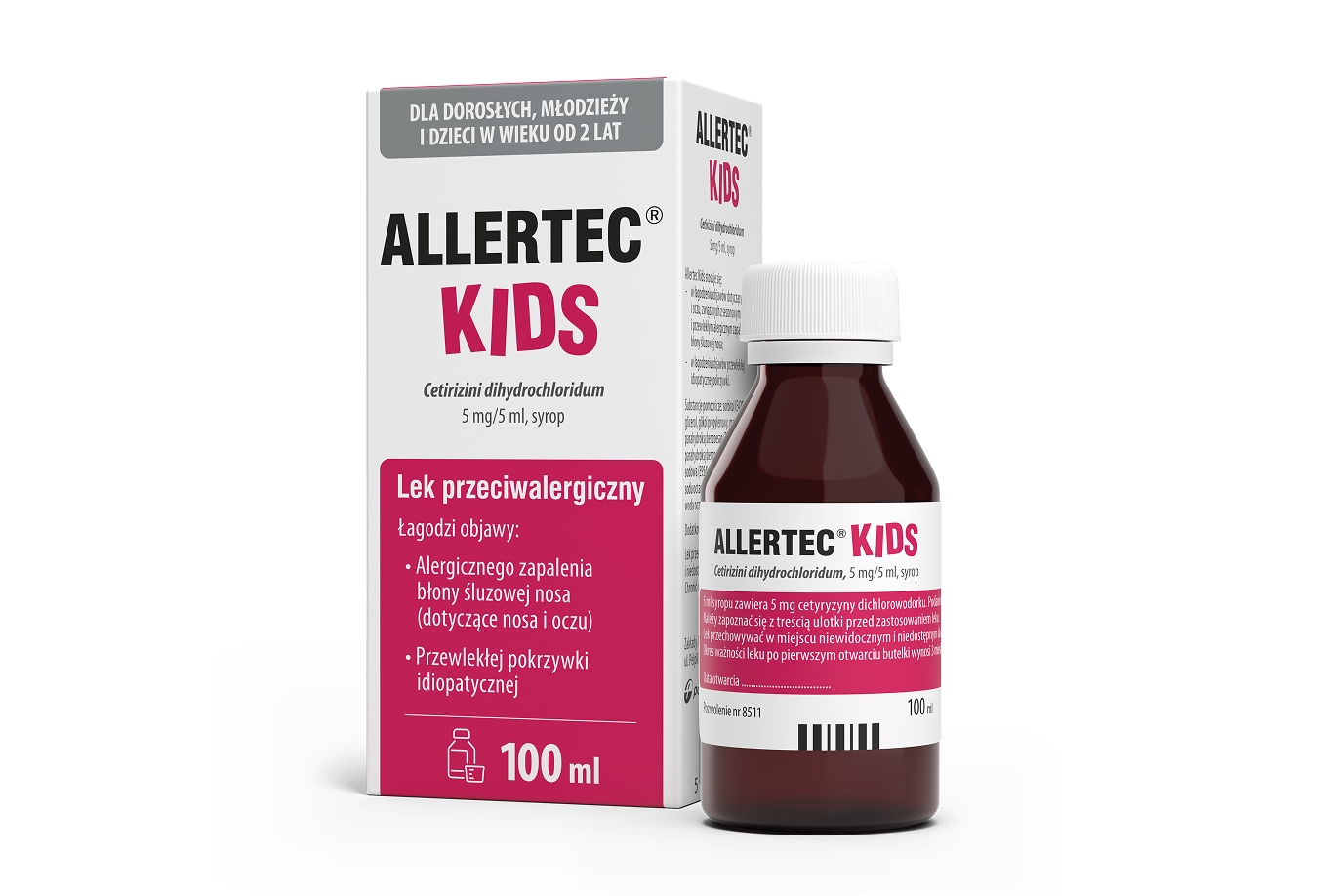 Allertec® KIDS – opakowanie