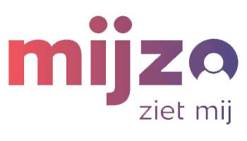Logo van Mijzo met de tekst 'ziet mij' eronder.