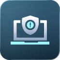 Complex security supervision icon