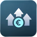 Higher hardware costs icon