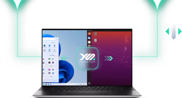 YS::Desktop on laptop – secure virtualization platform