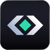 One-swipe environment switching icon