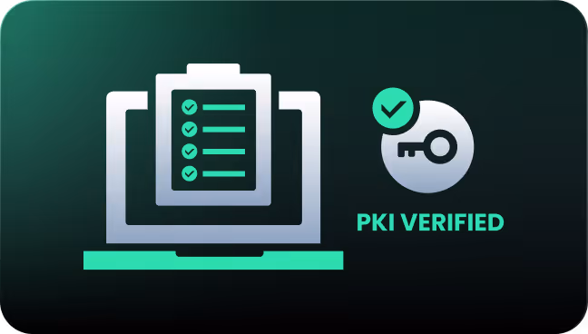 PKI-verified trusted access schema