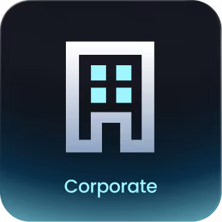 Corporate VM environment icon